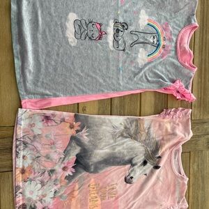 Girls size small night gowns